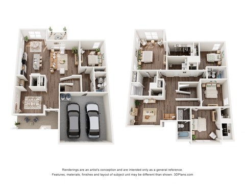 Floor plan for 5 beds, 4 baths, 2795 sqft